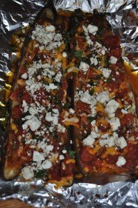 Baked Stuffed Eggplant