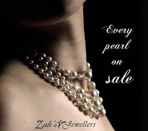 Pearls at Zaks Jewellers