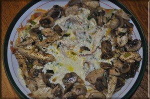 Reginelle Pasta with chicken alfredo Reginelle Pasta with chicken alfredo